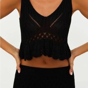 Leigh Sleeveless Knit Top